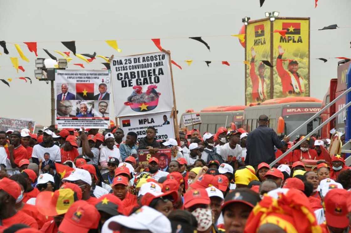 Angola's ruling People's Movement for the Liberation of Angola (MPLA) party has held power for more than 40 years Angola's ruling People's Movement for the Liberation of Angola (MPLA) party has held power for more than 40 years