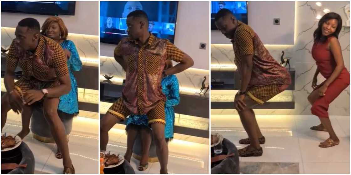 Actor Lateef Adedimeji Gives Mo Bimpe Lap Dance, Twerks for Her on Birthday Actor Lateef Adedimeji Gives Mo Bimpe Lap Dance, Twerks for Her on Birthday