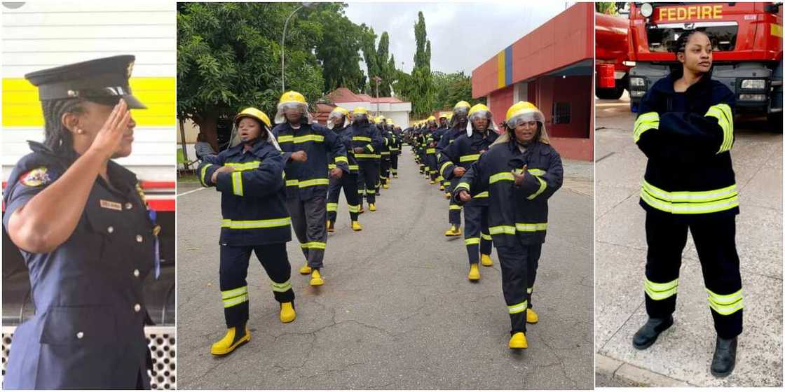 Adorable photos of female firefighter will warm your hearts