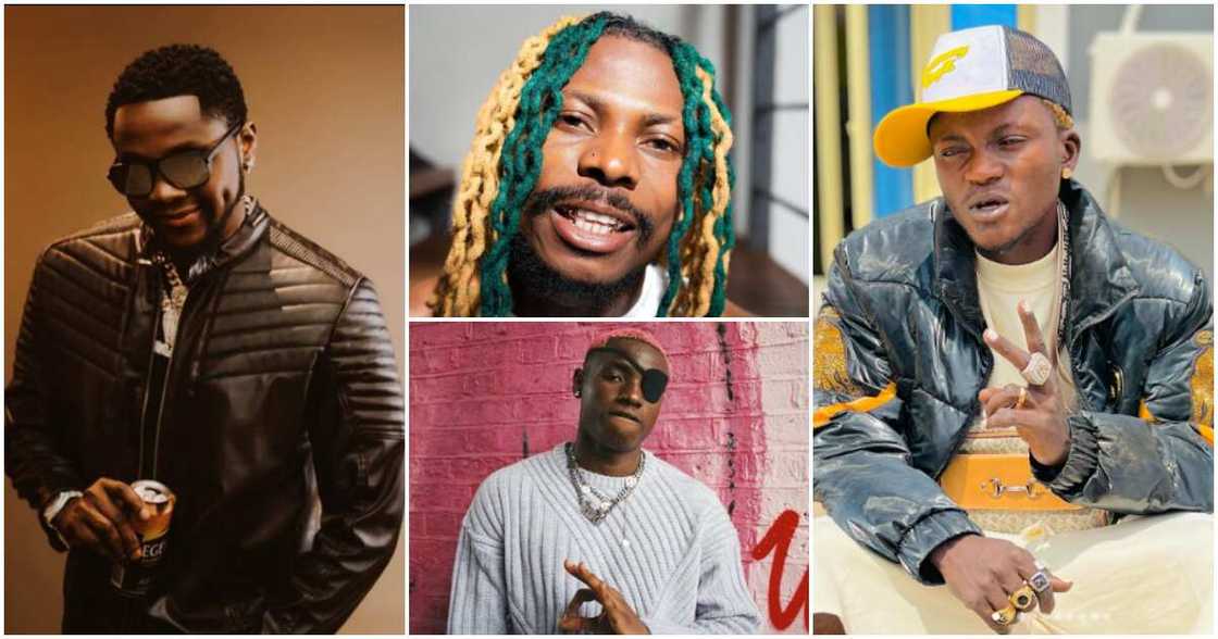 Photos of Kizz Daniel, Asake, Ruger and Portable Photos of Kizz Daniel, Asake, Ruger and Portable