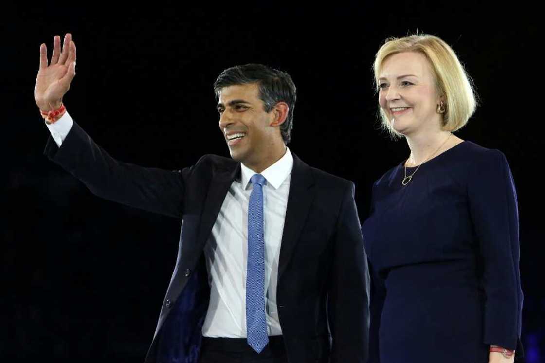 Britain finds out Monday if its new prime minister will be Rishi Sunak (L) or Liz Truss (R) who has been ahead in polls Britain finds out Monday if its new prime minister will be Rishi Sunak (L) or Liz Truss (R) who has been ahead in polls