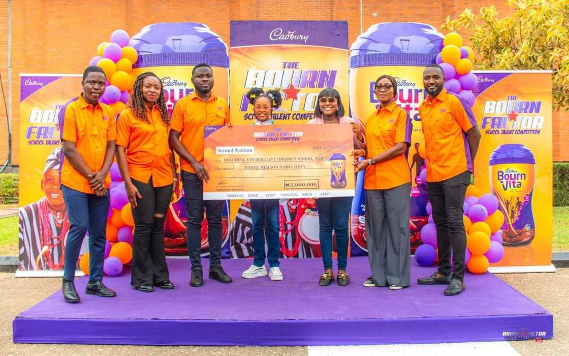 Cadbury Nigeria rewards Bourn Factor Season 5 winners Cadbury Nigeria rewards Bourn Factor Season 5 winners