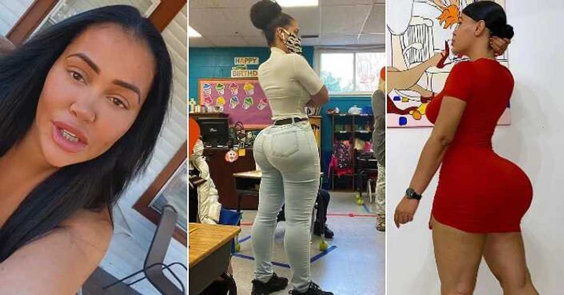 Curvy Art Teacher Reacts as Parents Call for Her to Be Sacked Over