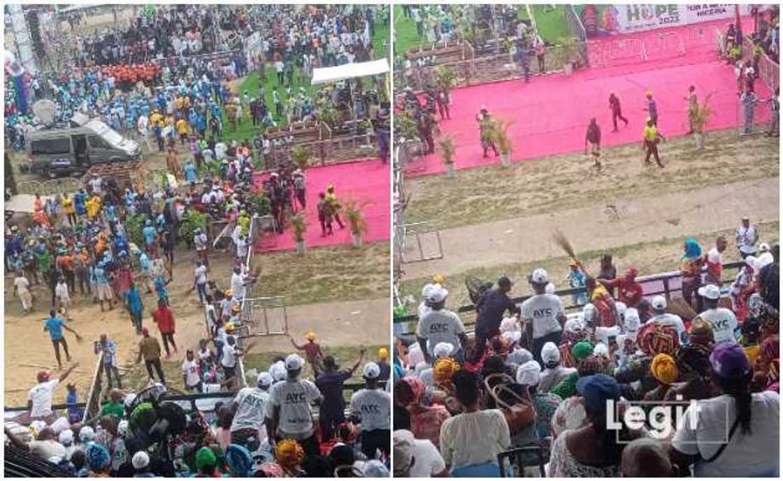 Nollywood actors at Tinubu's campaign Nollywood actors at Tinubu's campaign