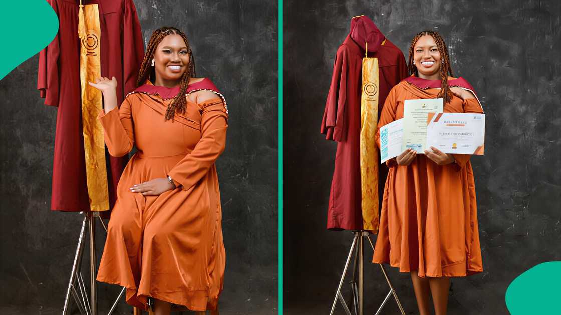 Years after dropping out of OAU because her CGPA fell below 1.0 lady bags first-class degree from UNILAG