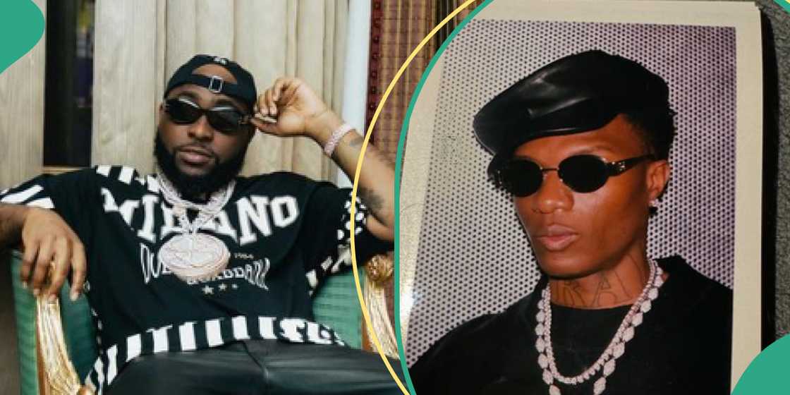 Davido and Wizkid's fans compare which artiste is more private Davido and Wizkid's fans compare which artiste is more private
