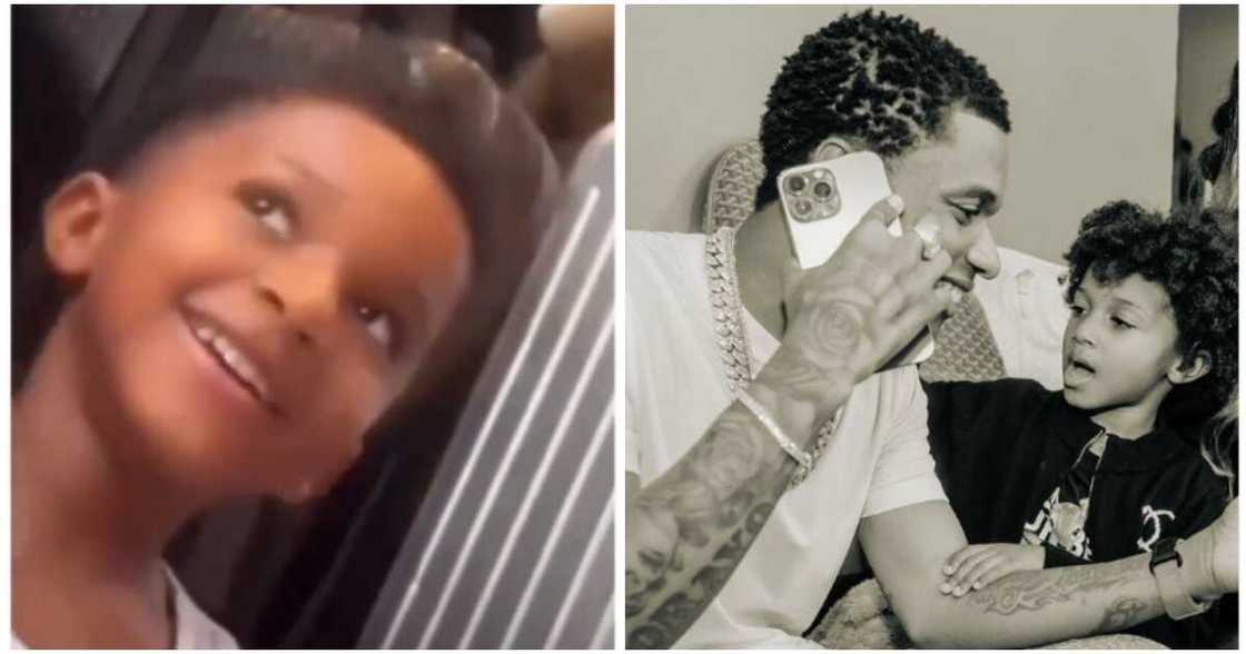 Wizkid's son Zion Wizkid's son Zion