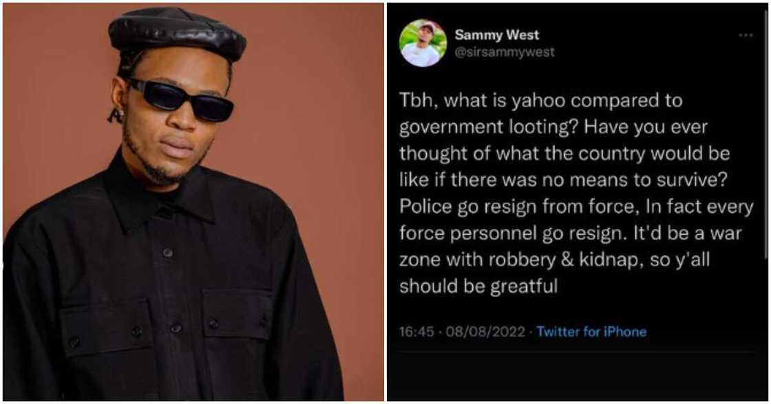 Regina Daniels' brother Sammy West on Yahoo Yahoo Regina Daniels' brother Sammy West on Yahoo Yahoo
