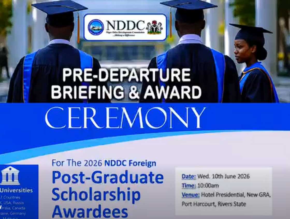 The NDDC scholarship The NDDC scholarship