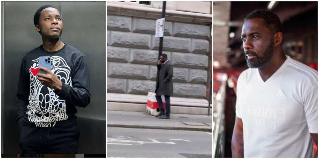 Buhari's photographer Bayo Omoboriowo star-struck as he casually sees Hollywood's Idris Elba Buhari's photographer Bayo Omoboriowo star-struck as he casually sees Hollywood's Idris Elba