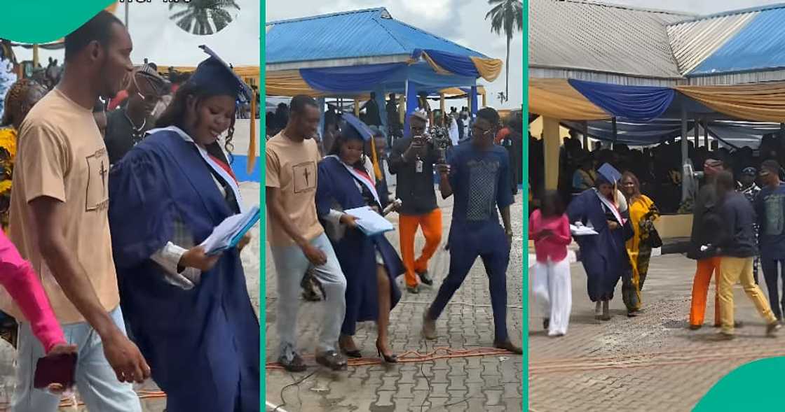 Delta State University’s best graduate celebrated at convocation.