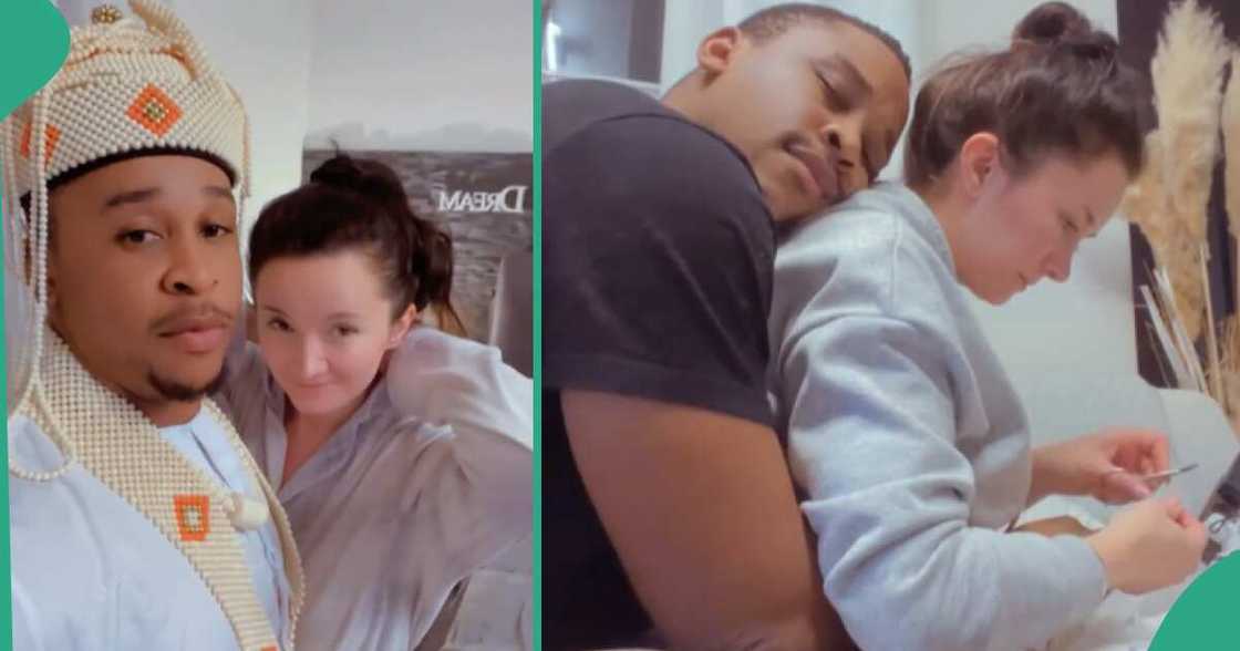 Nigerian man marries a lady from Poland. Nigerian man marries a lady from Poland.