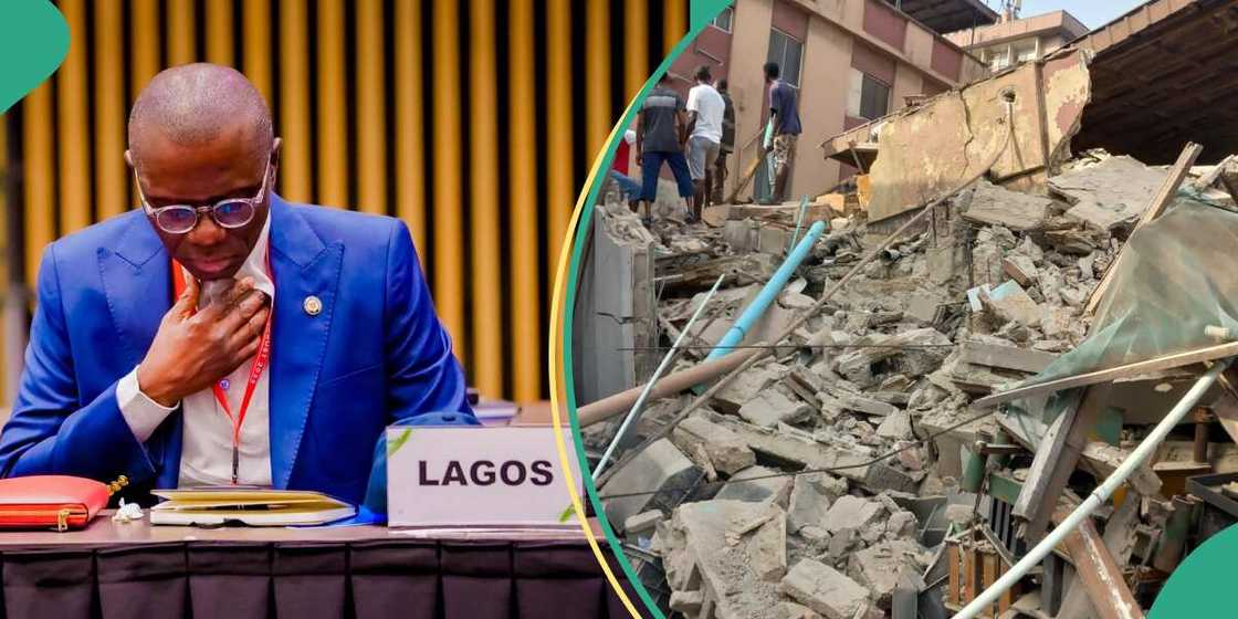 Builing collapse in Lagos today/Ebute Metta building collapse/Lagos news today