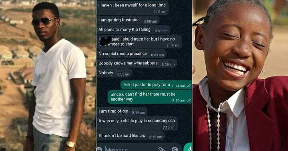 Man searches for secondary school girlfriend, unable to marry