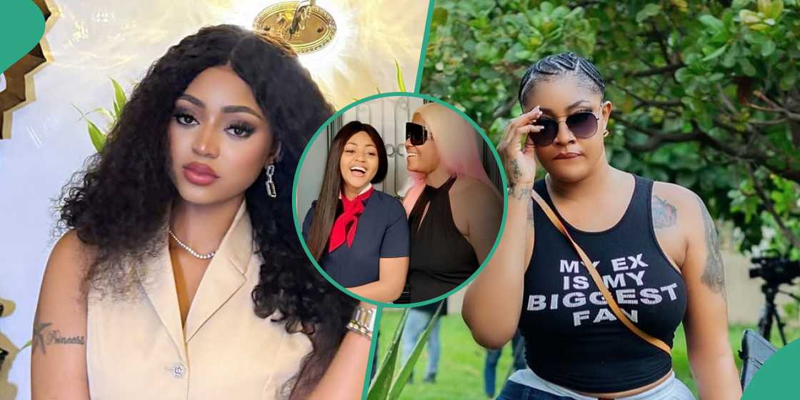 Regina Daniels' old posts about Angela Okorie surface online Regina Daniels' old posts about Angela Okorie surface online
