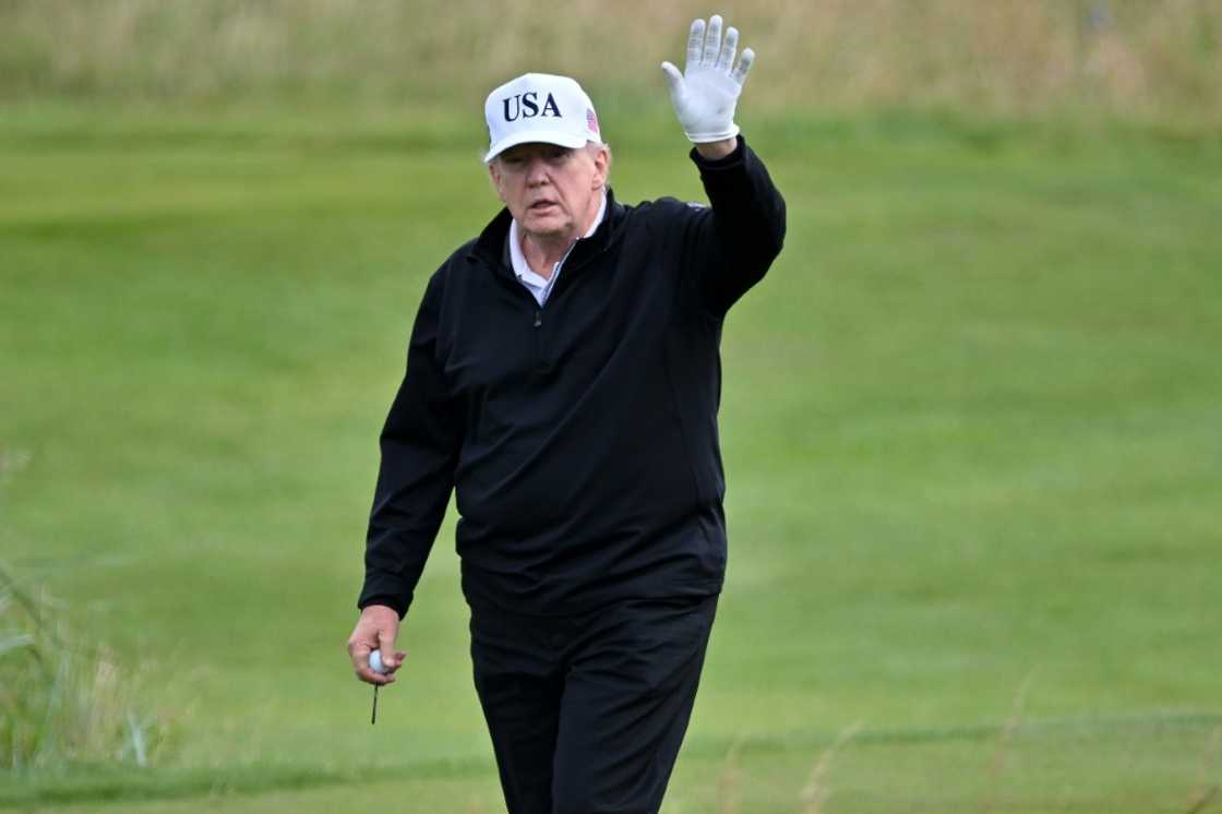 US President Donald Trump has said he sees a '50-50' chance of agreeing on a trade deal with the European Union US President Donald Trump has said he sees a '50-50' chance of agreeing on a trade deal with the European Union