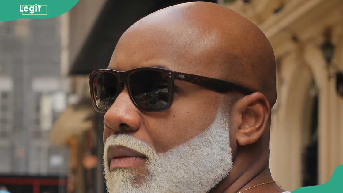 Bald cut with a long beard Bald cut with a long beard