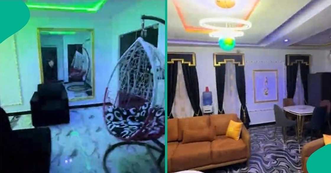 Lady shows off her family's new house Lady shows off her family's new house