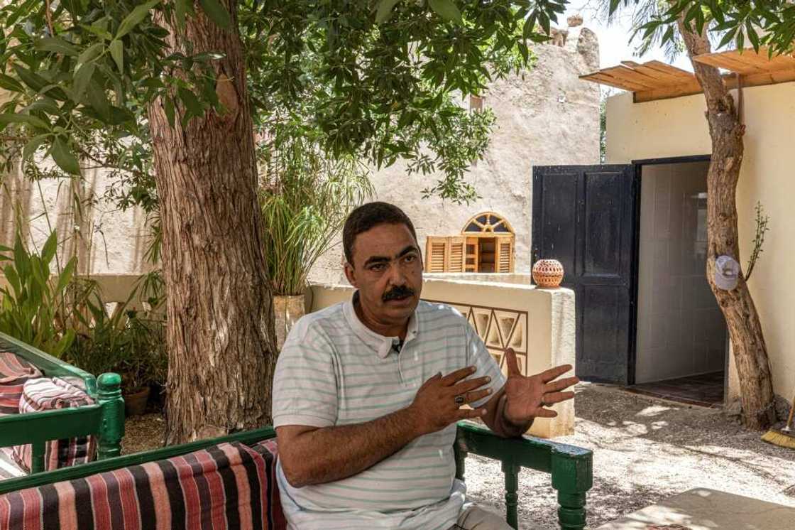 Questioning the myths: Sayed Abdel Rasoul, a descendant of the young boy who reportedly found Tutankhamun's tomb Questioning the myths: Sayed Abdel Rasoul, a descendant of the young boy who reportedly found Tutankhamun's tomb