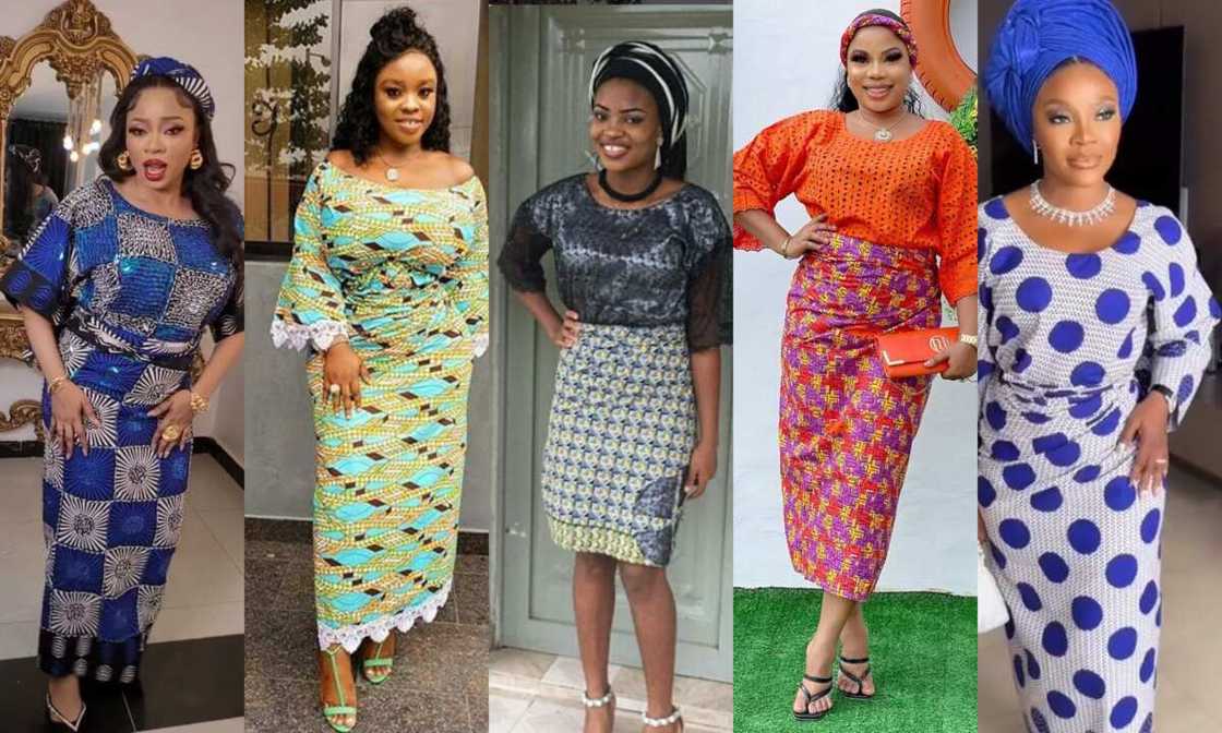 Simple oleku styles with ankara Simple oleku styles with ankara