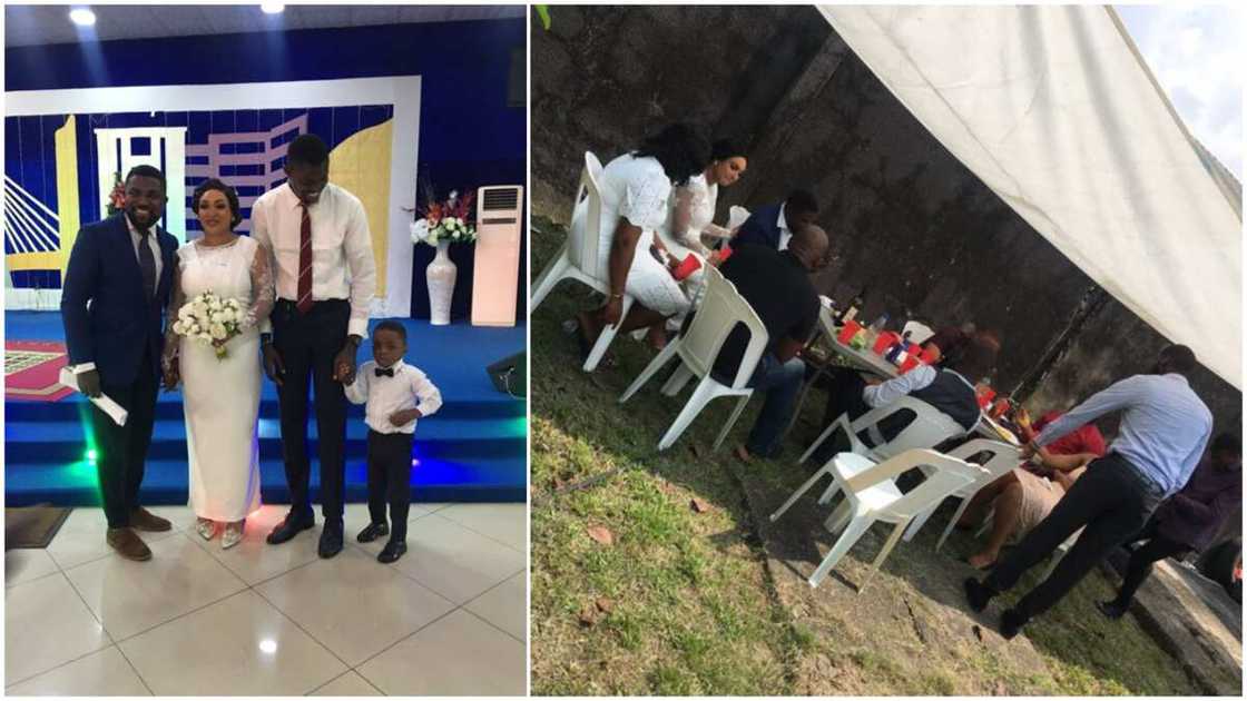 Nigerian couple hold simple church wedding, motivate many to do same Nigerian couple hold simple church wedding, motivate many to do same