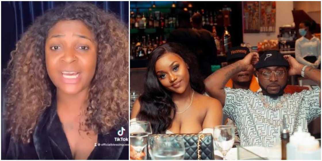 Davido Did Nothing Wrong to Chioma, What Was She Expecting? He is National Cake - Blessing CEO Says Davido Did Nothing Wrong to Chioma, What Was She Expecting? He is National Cake - Blessing CEO Says