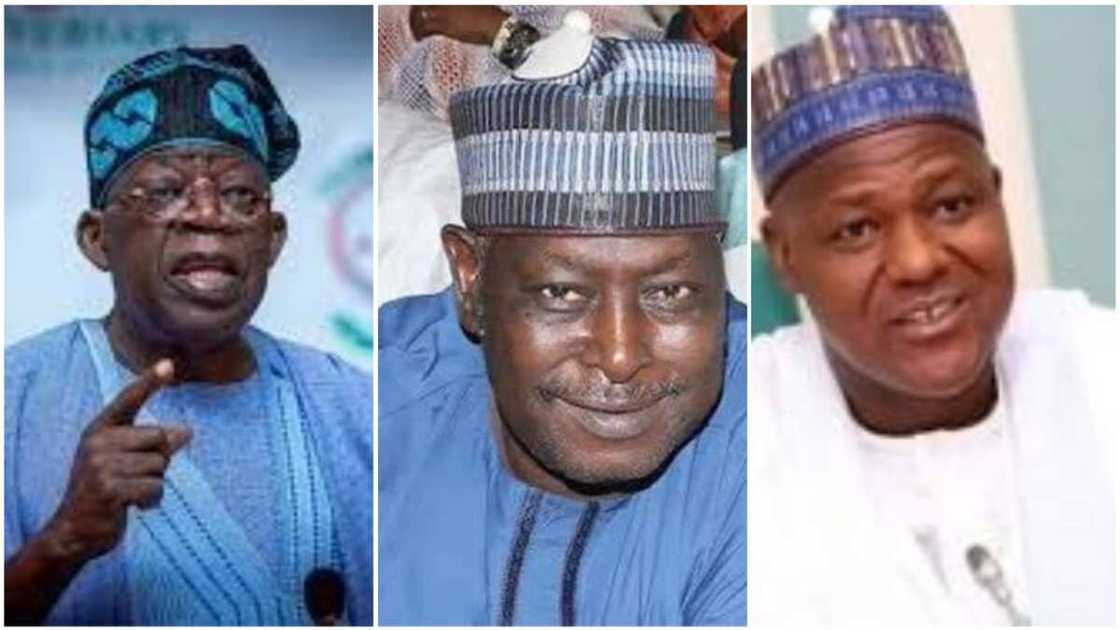 Bola Tinubu/Babashir Lawal/Yakubu Dogara/APC/Muslim-Muslim Ticket/CAN/Nigerian Christian