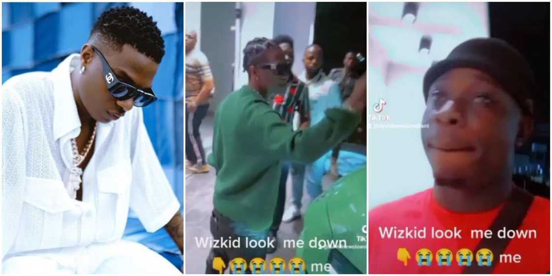 Man drags Wizkid Man drags Wizkid