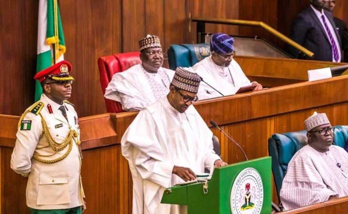 President Buhari's full speech as he presents 2022 budget