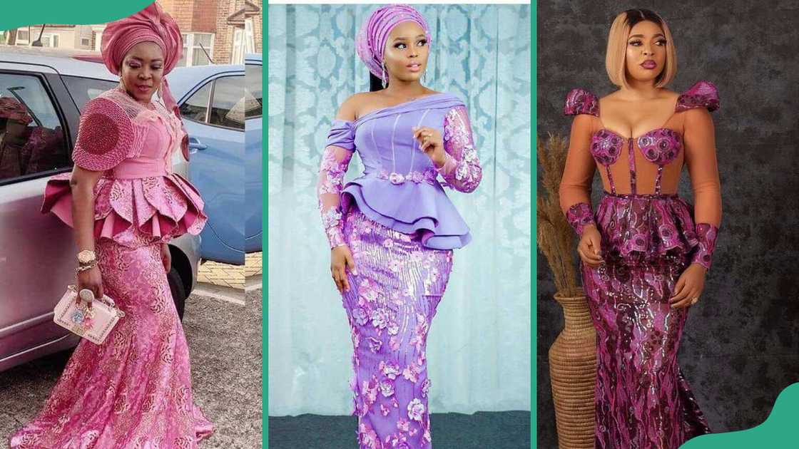 Nigerian lace styles and designs