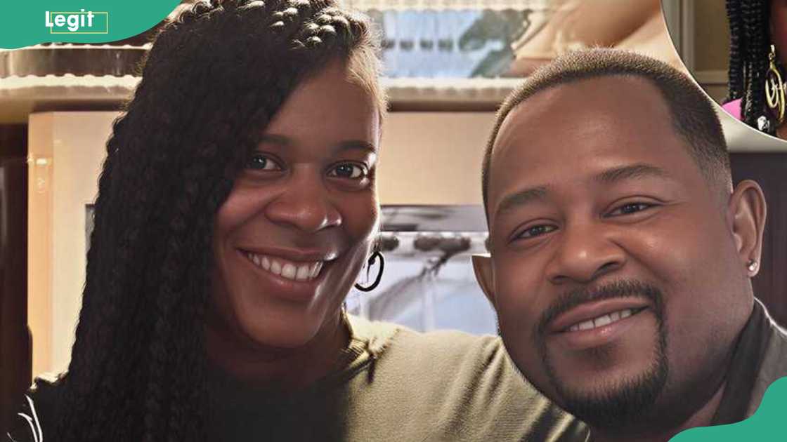 Ursula Lawrence and her brother Martin Lawrence Ursula Lawrence and her brother Martin Lawrence