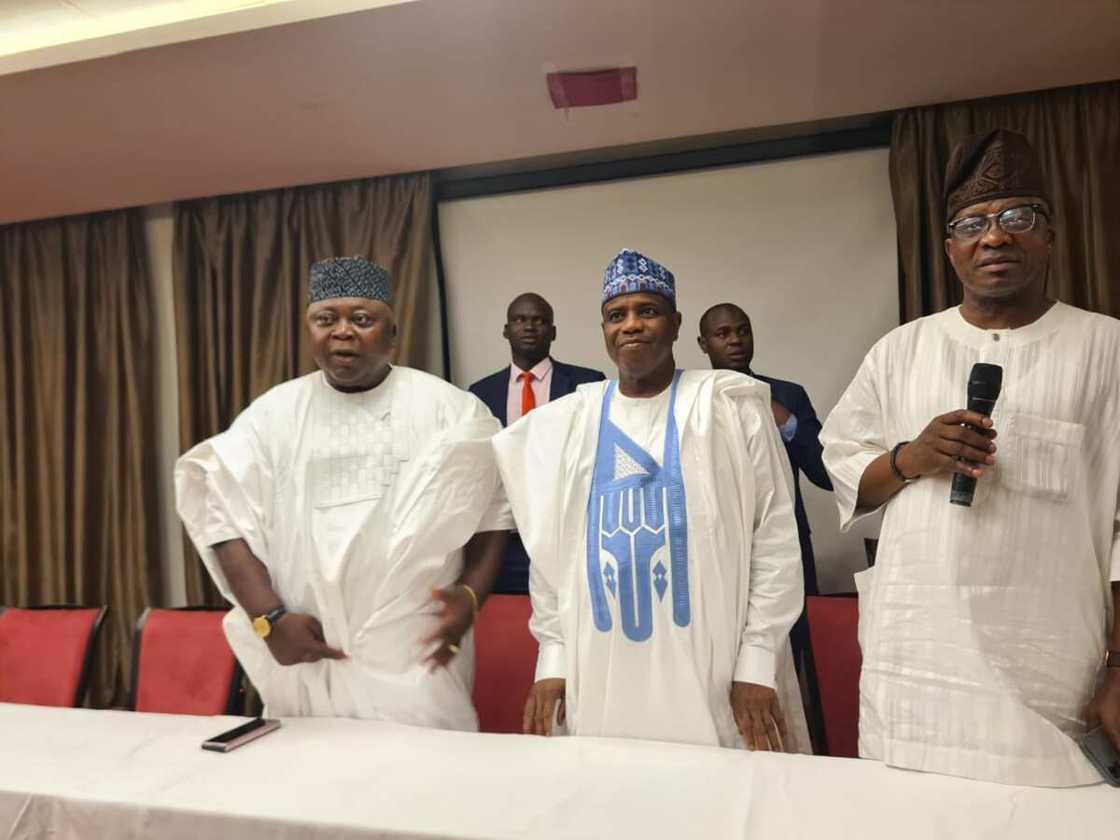 Tambuwal in Ogun Tambuwal in Ogun