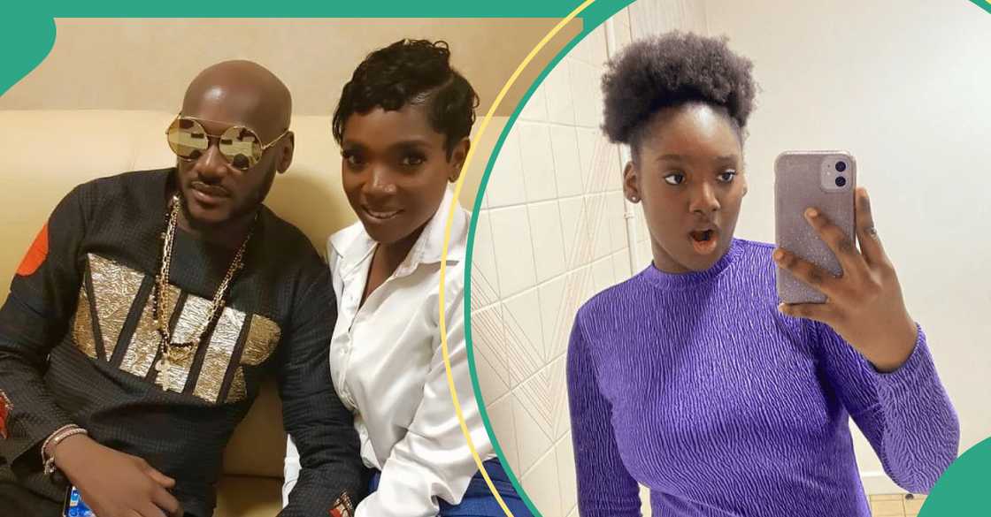 Annie Idibia and 2baba, Annie Idibia and 2baba’s daughter Isabella