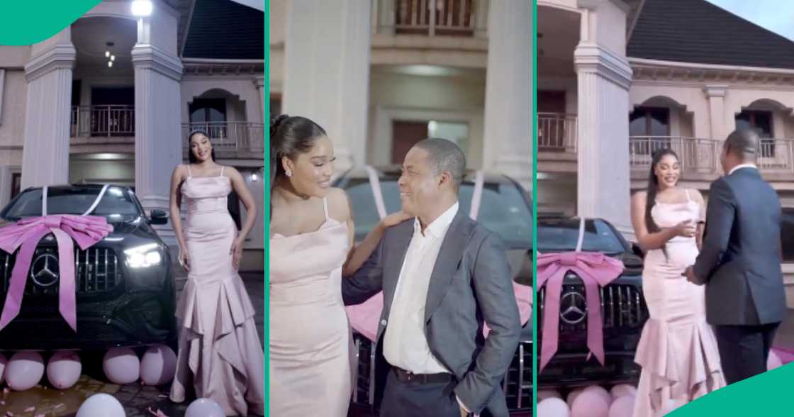 Lady Gets 2024 Mercedes GLE as Pre-wedding Gift From Fiance, Shares Sweet Unboxing Video Lady Gets 2024 Mercedes GLE as Pre-wedding Gift From Fiance, Shares Sweet Unboxing Video