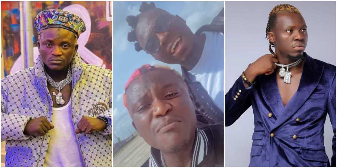 Portable, Portable and Comedian Akpororo at the airport, Comedian Akpororo Portable, Portable and Comedian Akpororo at the airport, Comedian Akpororo