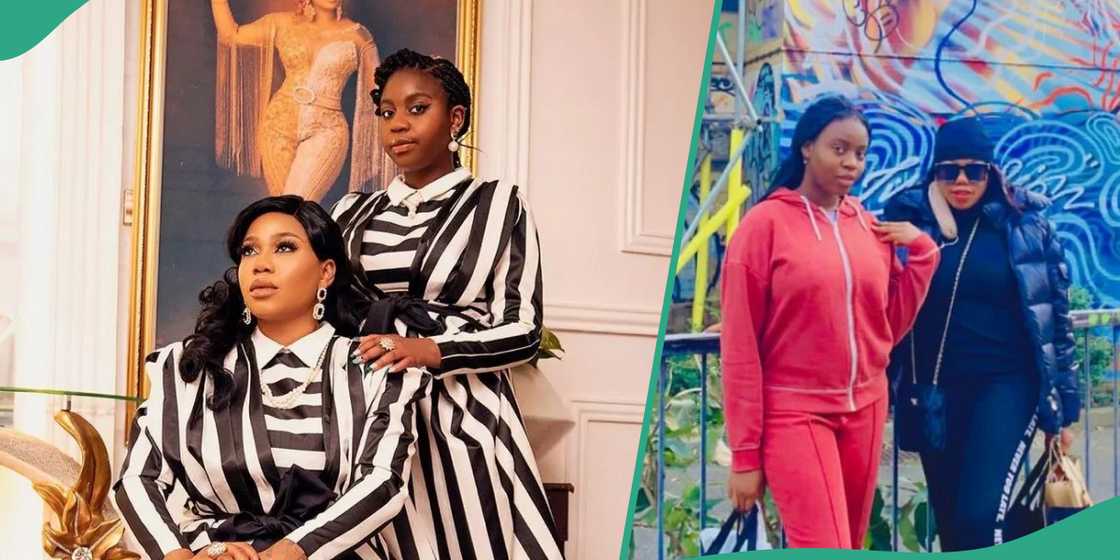 Toyin Lawani shares her daughter's UK rent. Toyin Lawani shares her daughter's UK rent.