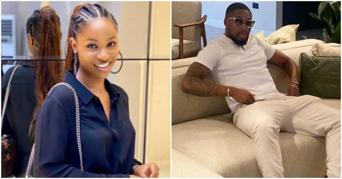 Big Brother Naija contestants Bella and Sheggz Big Brother Naija contestants Bella and Sheggz