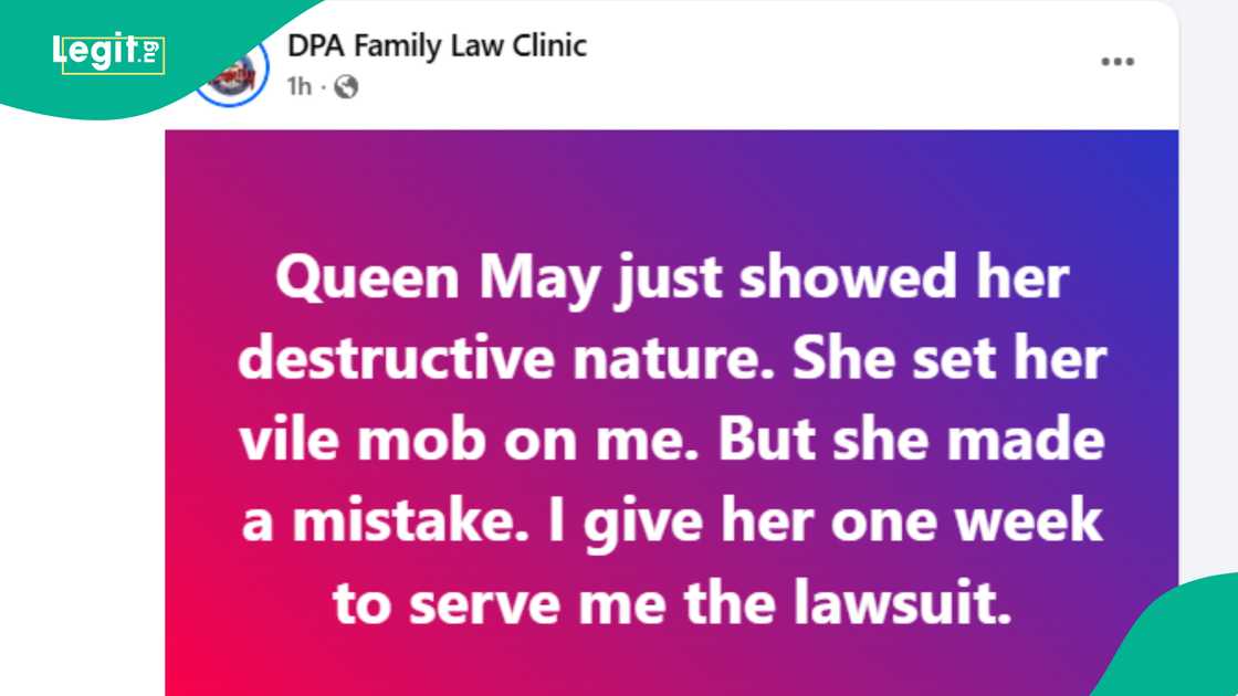 May Edochie's ex-lawyer, Emeka Ugwuonye, claims she subjected him to a cyber attack. May Edochie's ex-lawyer, Emeka Ugwuonye, claims she subjected him to a cyber attack.