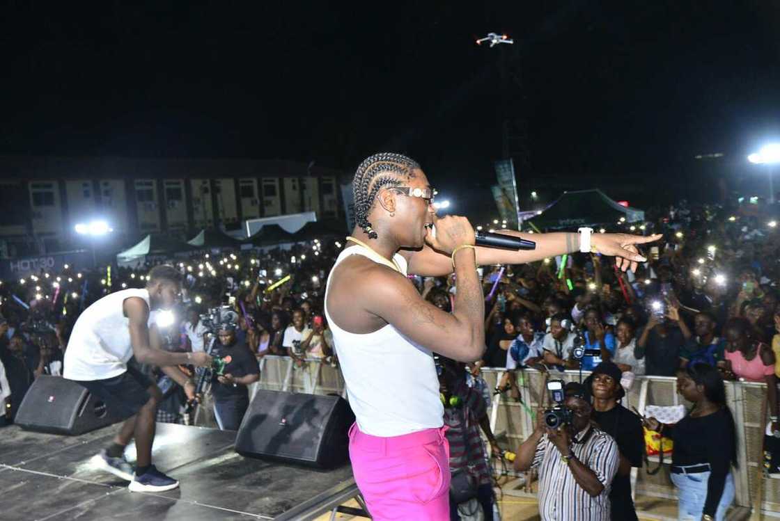 Infinix Storms UNILAG with HOT 30 Series Launch Concert