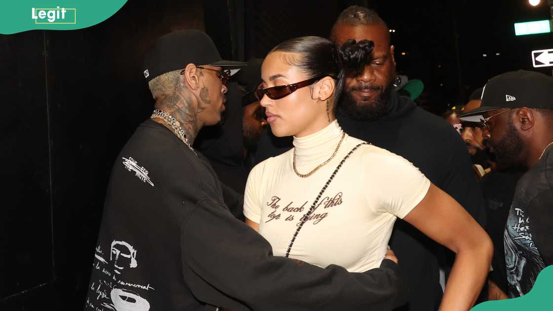 Jada Wallace gave birth to Chris Brown's fourth child Jada Wallace gave birth to Chris Brown's fourth child