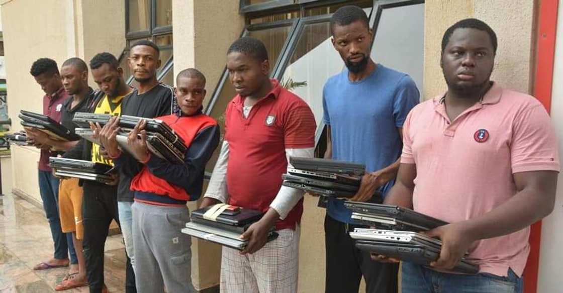 EFCC releases identities of 33 alleged fraudsters arrested in Imo state EFCC releases identities of 33 alleged fraudsters arrested in Imo state