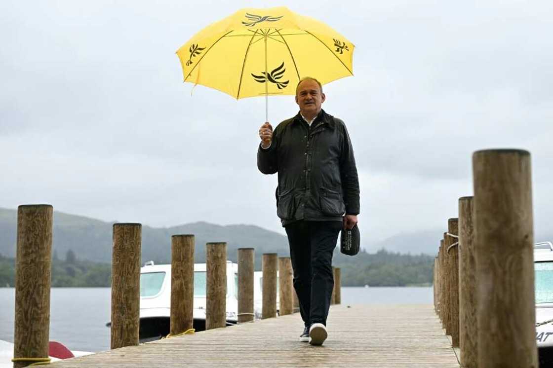 The smaller opopsition Liberal Democrats, led by Ed Davey, have also got in on the act The smaller opopsition Liberal Democrats, led by Ed Davey, have also got in on the act