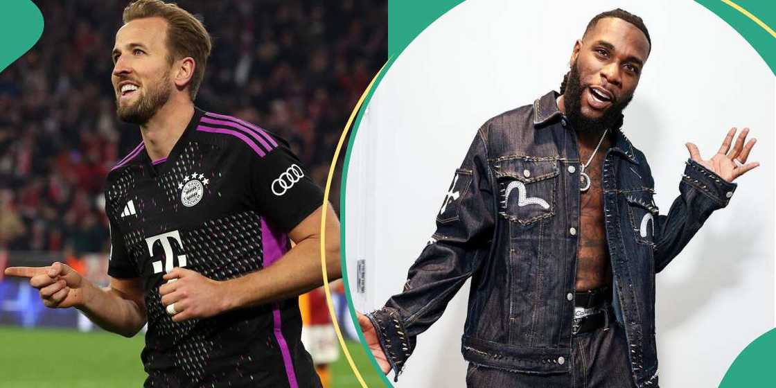 Harry Kane declares Burna Boy as his favourite African artist Harry Kane declares Burna Boy as his favourite African artist