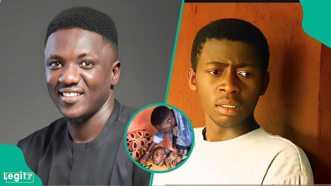 Nollywood actor Chukwudi Okoro Ikenta marks his birthday with his childhood friend Ifeanyi Ezeokeke, who is battling a health condition affecting his movement