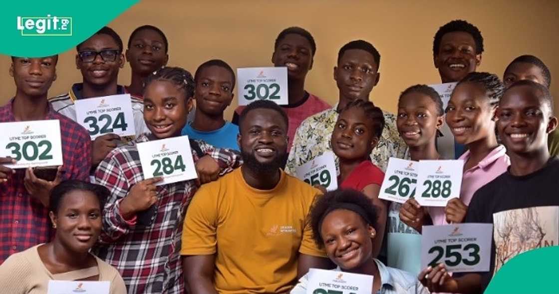 Man who mentored 50 students for 2025 UTME shares their scores online. Man who mentored 50 students for 2025 UTME shares their scores online.