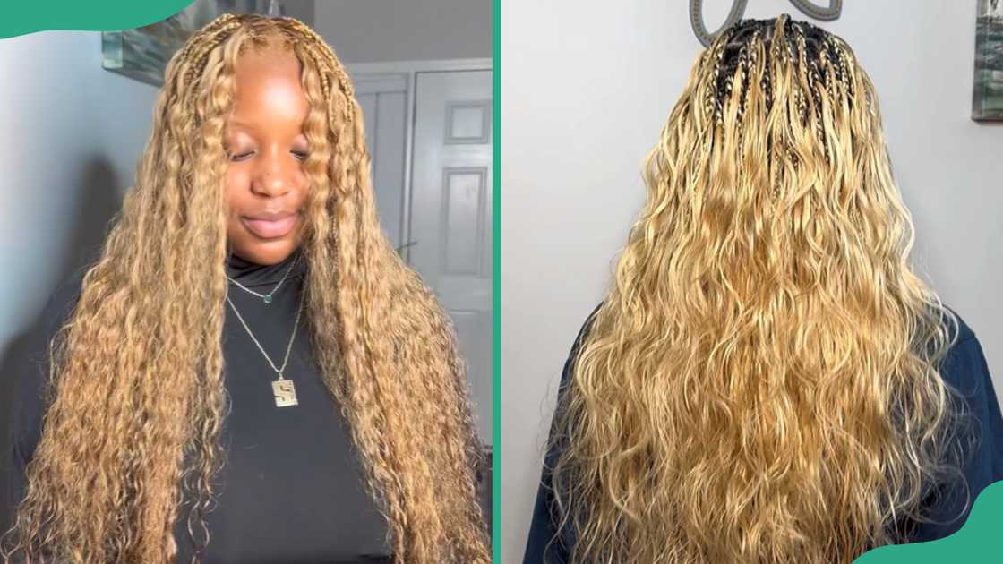 Boho pick and drop braids Boho pick and drop braids