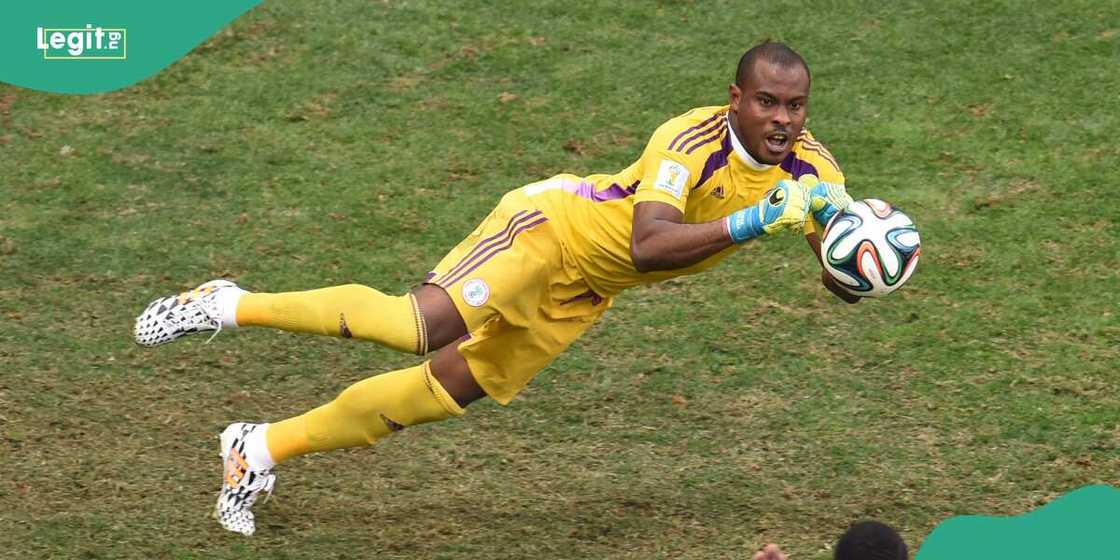 Vincent Enyeama is reportedly a goalkeeper trainer with a club in France Vincent Enyeama is reportedly a goalkeeper trainer with a club in France