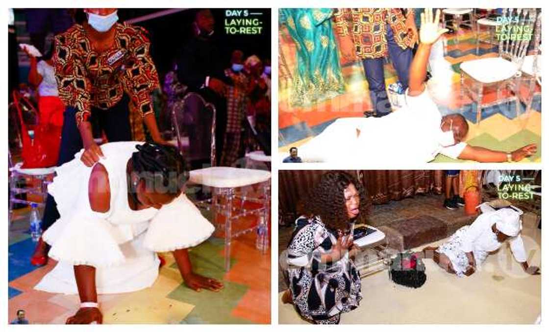 Photos of SCOAN members under the anointing Photos of SCOAN members under the anointing