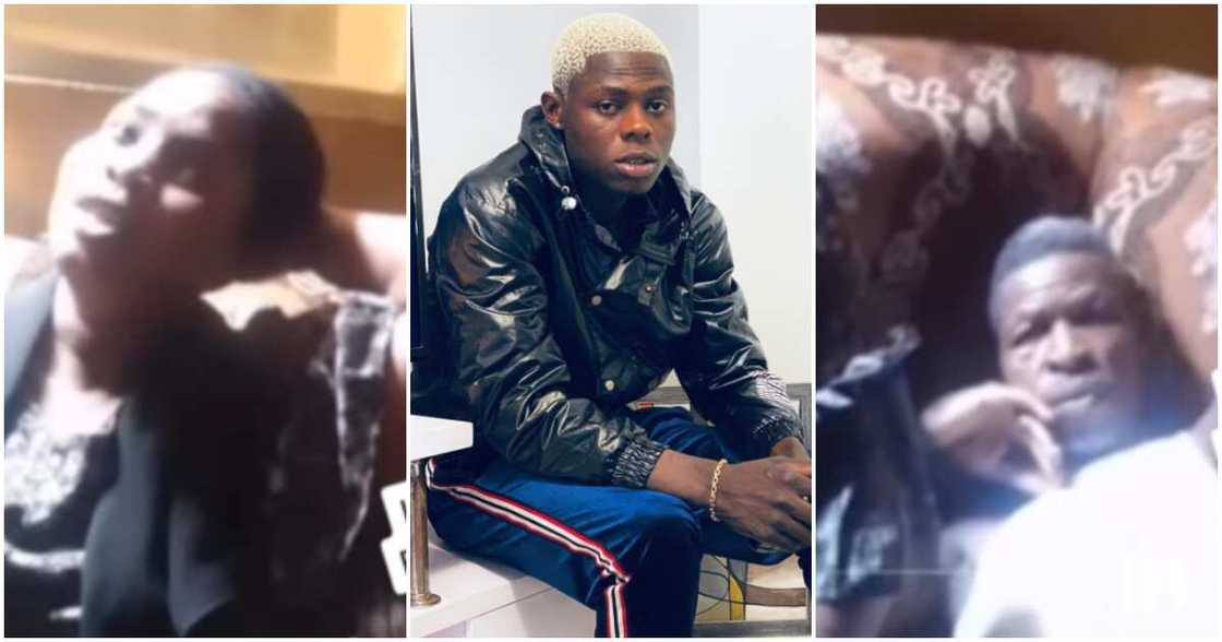 Mohbad's father present as woman explains how late singer's neck got bent inside coffin. Mohbad's father present as woman explains how late singer's neck got bent inside coffin.