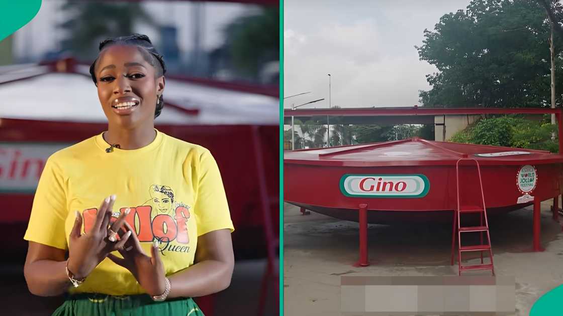 Hilda Baci shares why the venue for the jollof rice festival was changed. Hilda Baci shares why the venue for the jollof rice festival was changed.